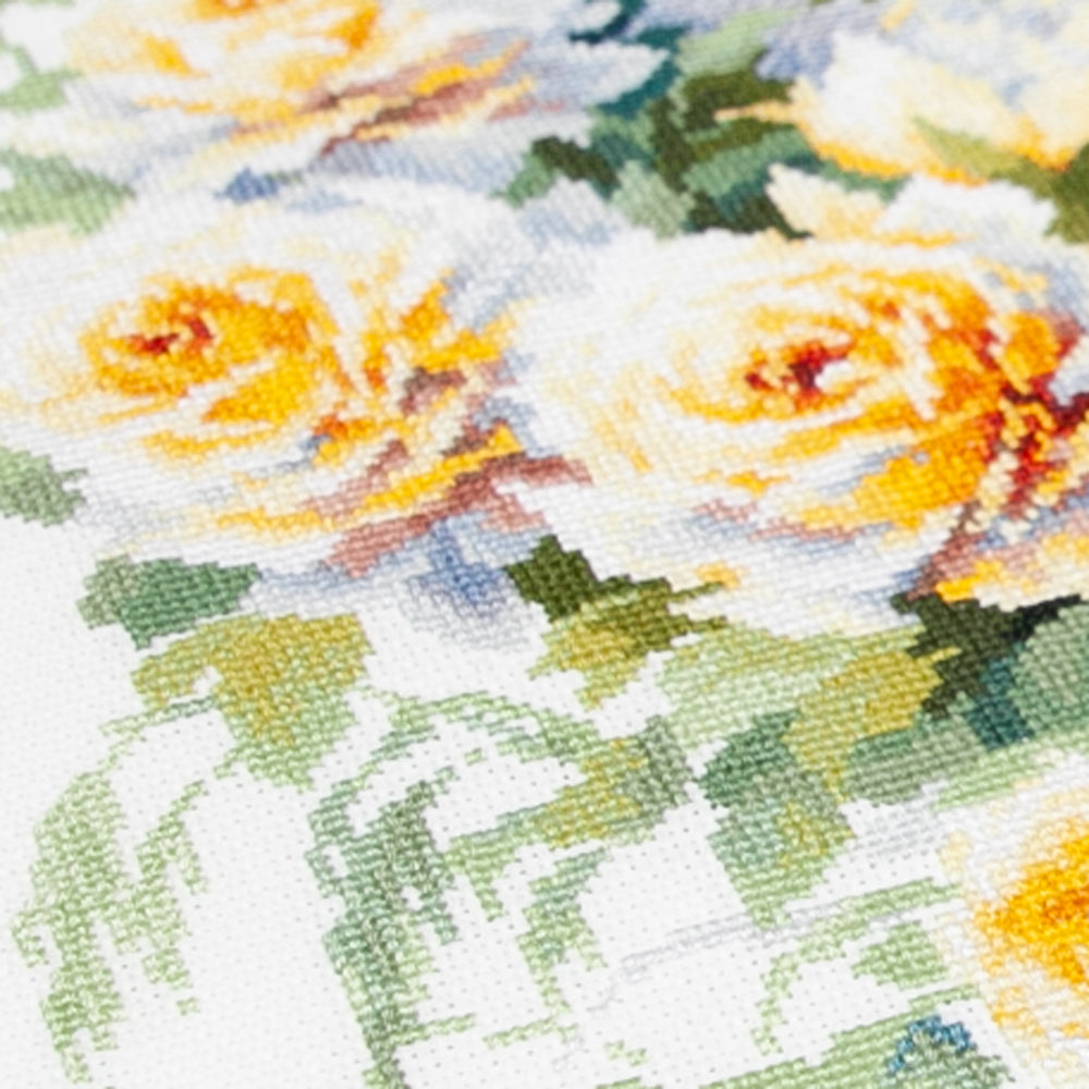 The Queen of Flowers 70-08 Counted Cross-Stitch Kit