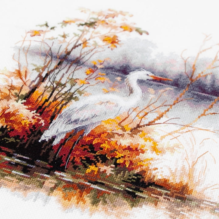 White Heron 70-09 Counted Cross-Stitch Kit