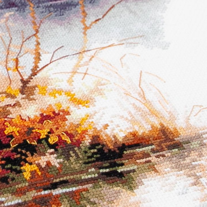 White Heron 70-09 Counted Cross-Stitch Kit