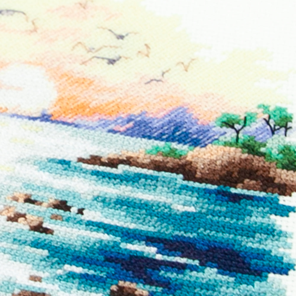 Sea Sunset 70-16 Counted Cross-Stitch Kit