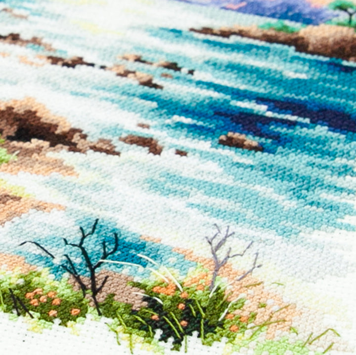 Sea Sunset 70-16 Counted Cross-Stitch Kit