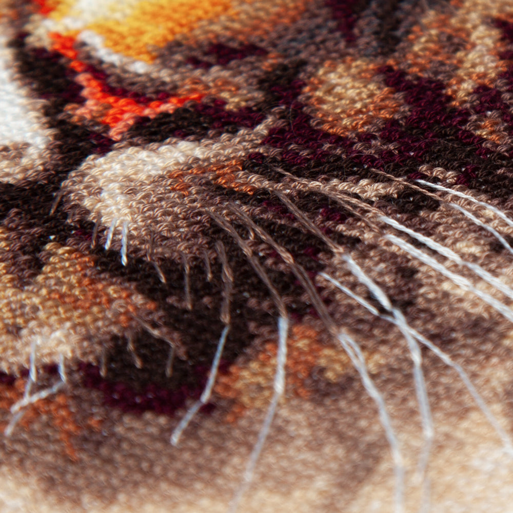 Bengal Tiger Counted Cross Stitch Kit by Magic Needle 70-21