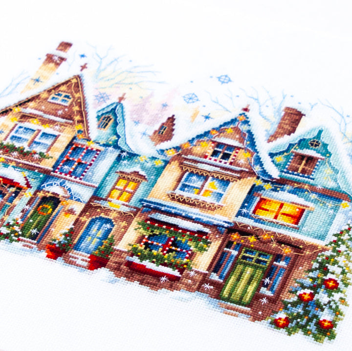 Heartwarming Counted Cross Stitch Kit by Magic Needle 70-23