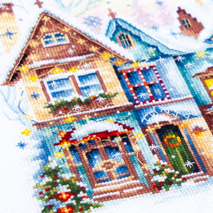 Heartwarming Counted Cross Stitch Kit by Magic Needle 70-23