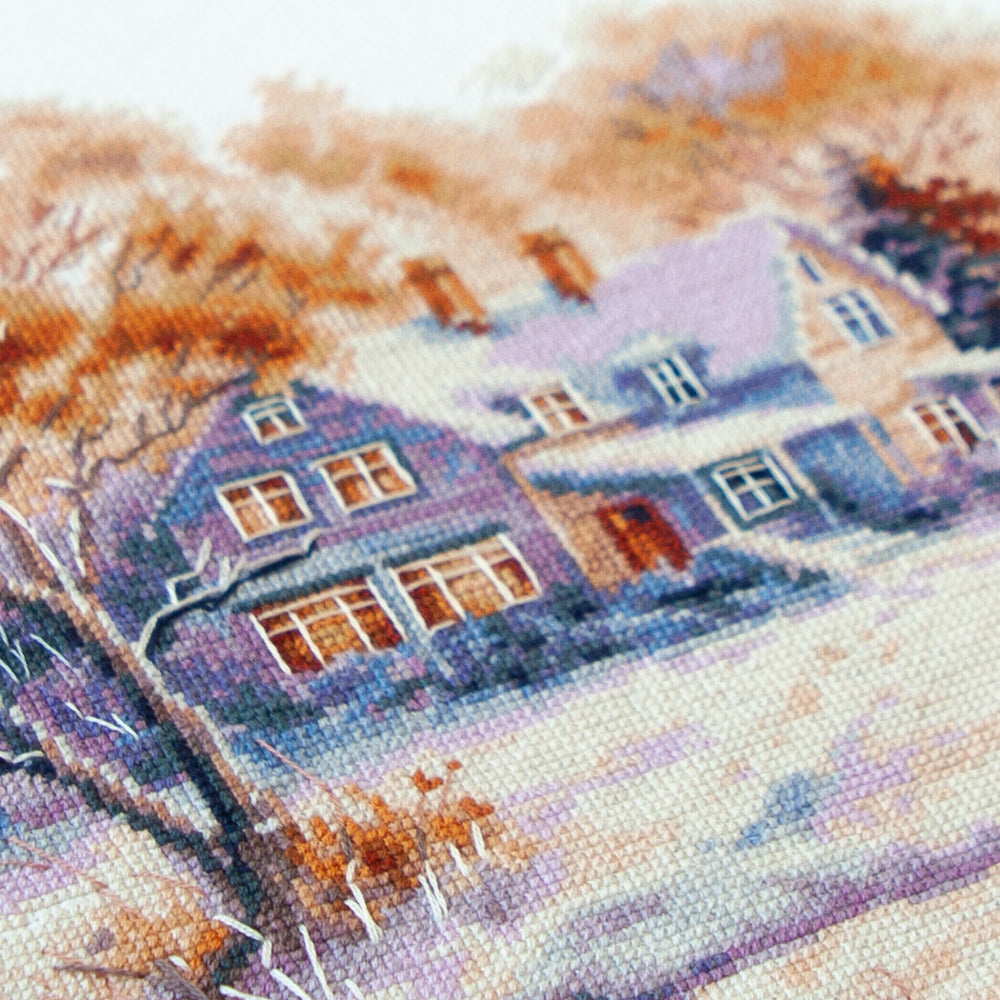 Early Winter Counted Cross Stitch Kit by Magic Needle 70-32