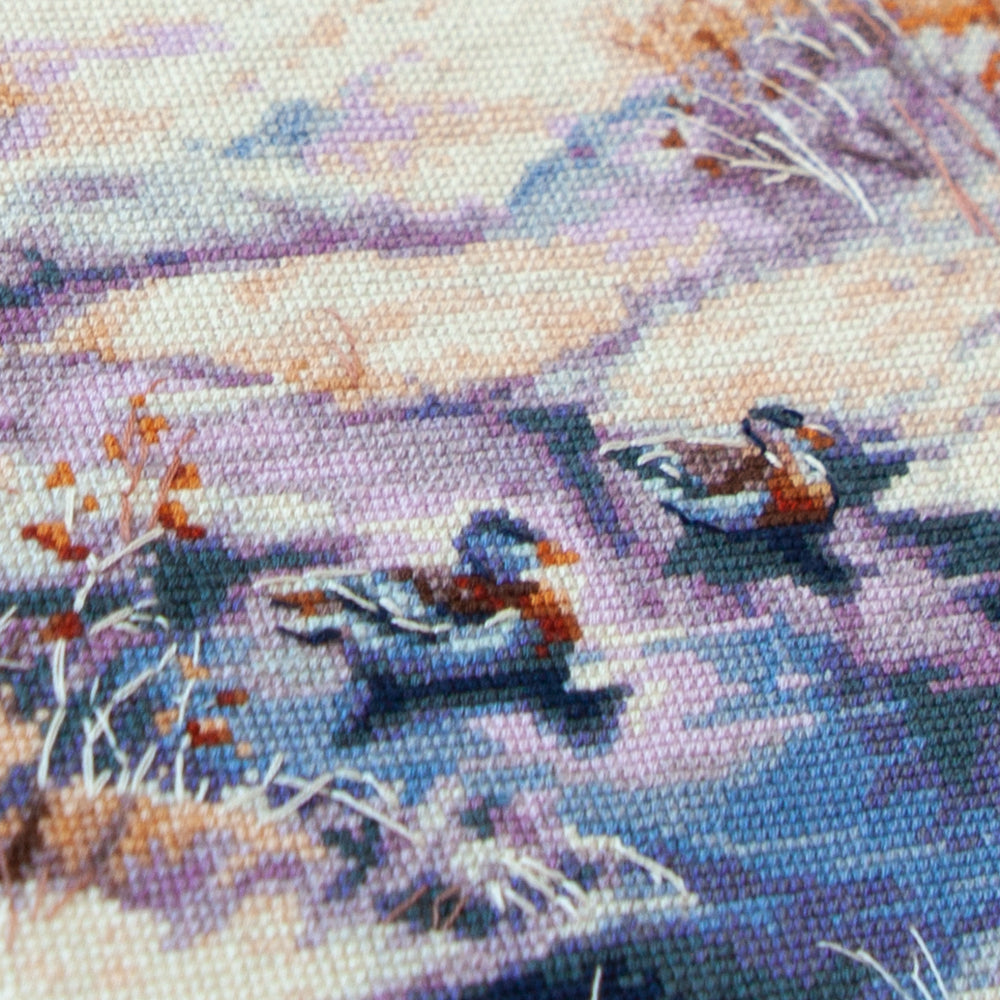 Early Winter Counted Cross Stitch Kit by Magic Needle 70-32