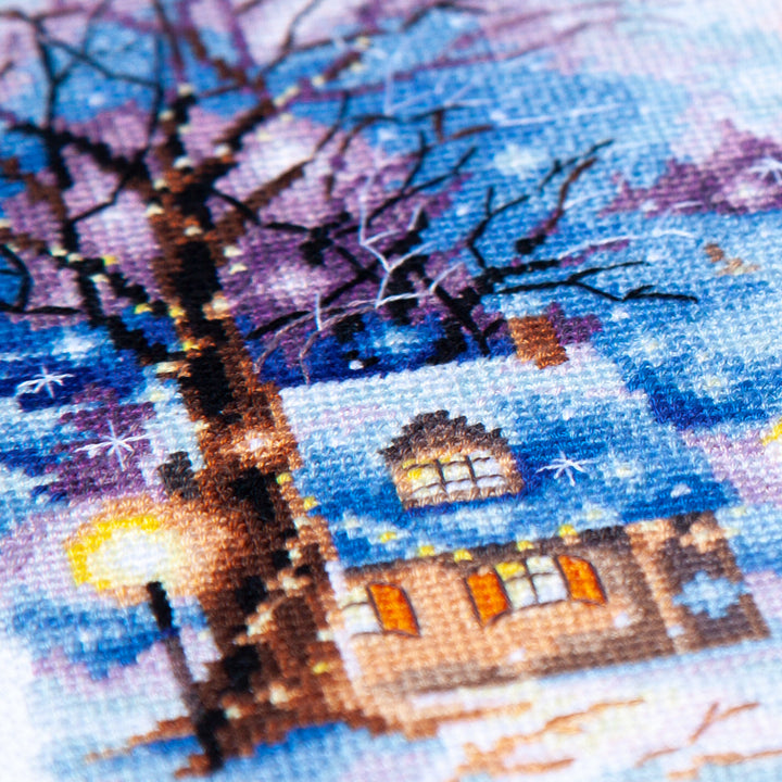 Silent Night Counted Cross Stitch Kit by Magic Needle 70-36