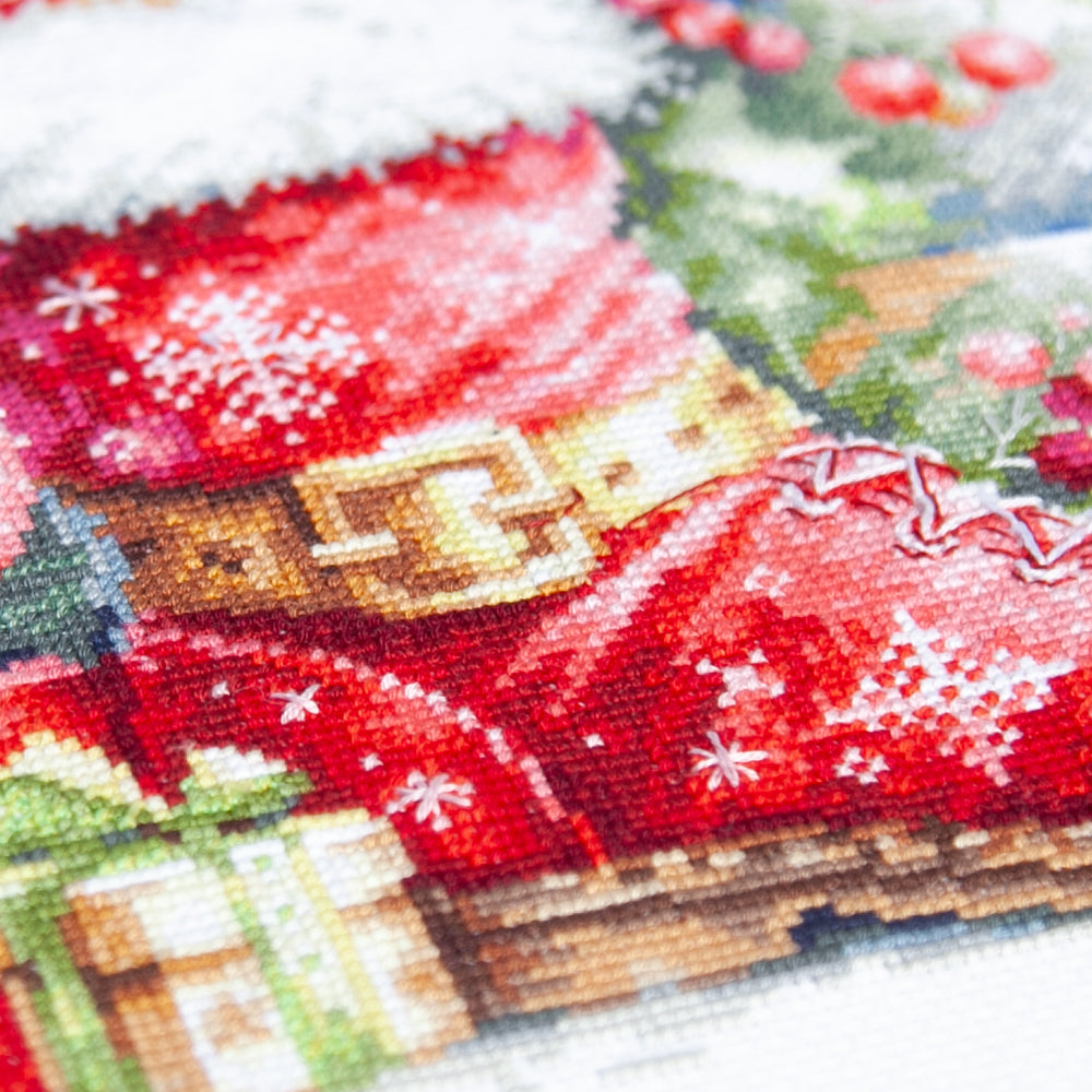 A Cherished Tradition Counted Cross Stitch Kit by Magic Needle 70-40