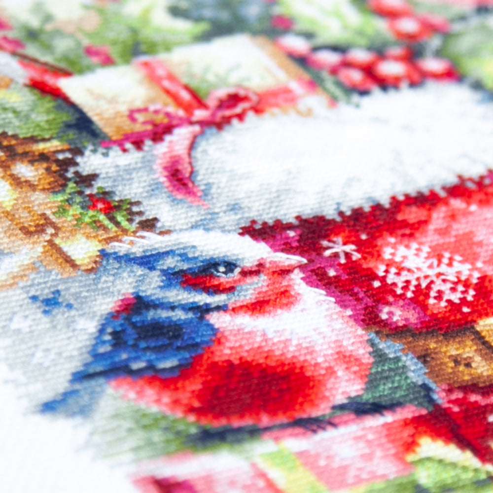 A Cherished Tradition Counted Cross Stitch Kit by Magic Needle 70-40