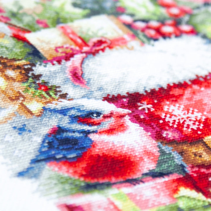 A Cherished Tradition Counted Cross Stitch Kit by Magic Needle 70-40