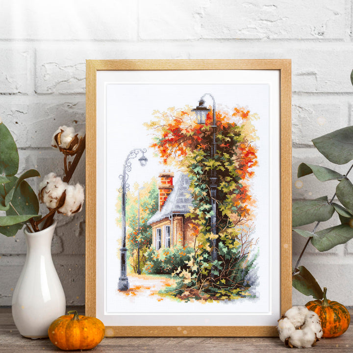 Quiet September Counted Cross Stitch Kit by Magic Needle 70-41