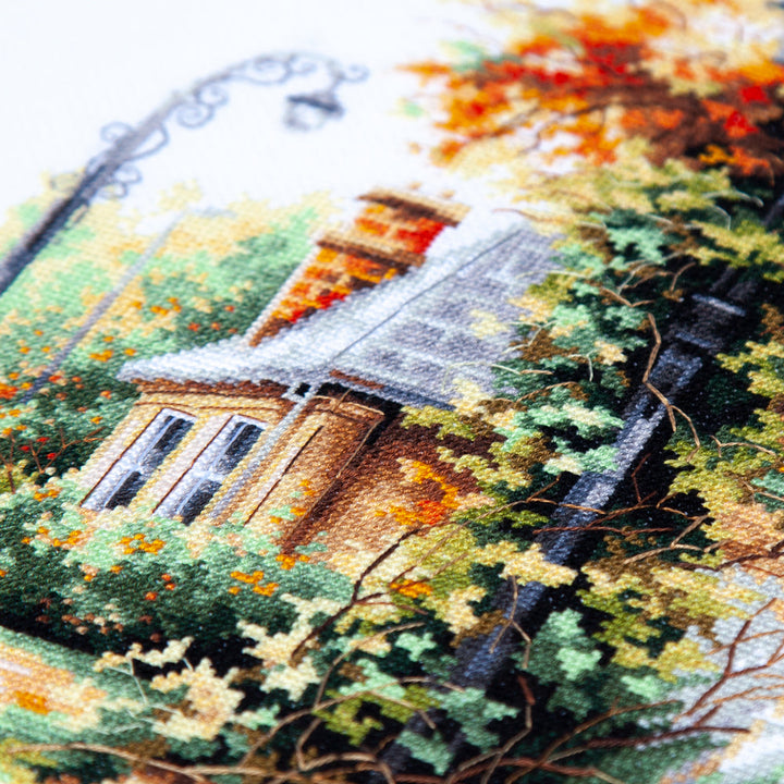 Quiet September Counted Cross Stitch Kit by Magic Needle 70-41