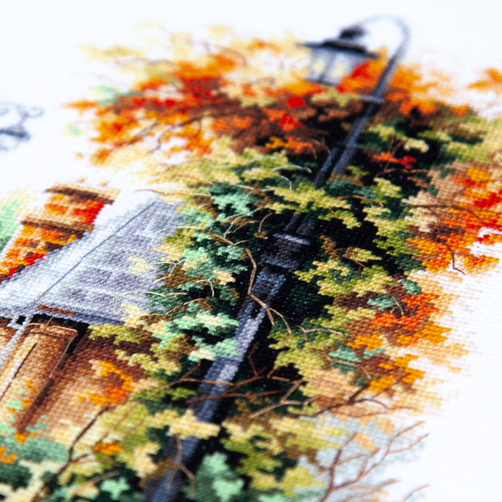 Quiet September Counted Cross Stitch Kit by Magic Needle 70-41