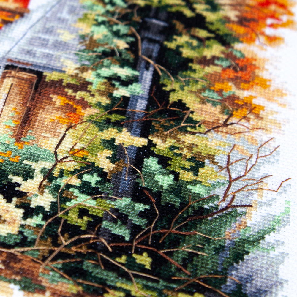 Quiet September Counted Cross Stitch Kit by Magic Needle 70-41
