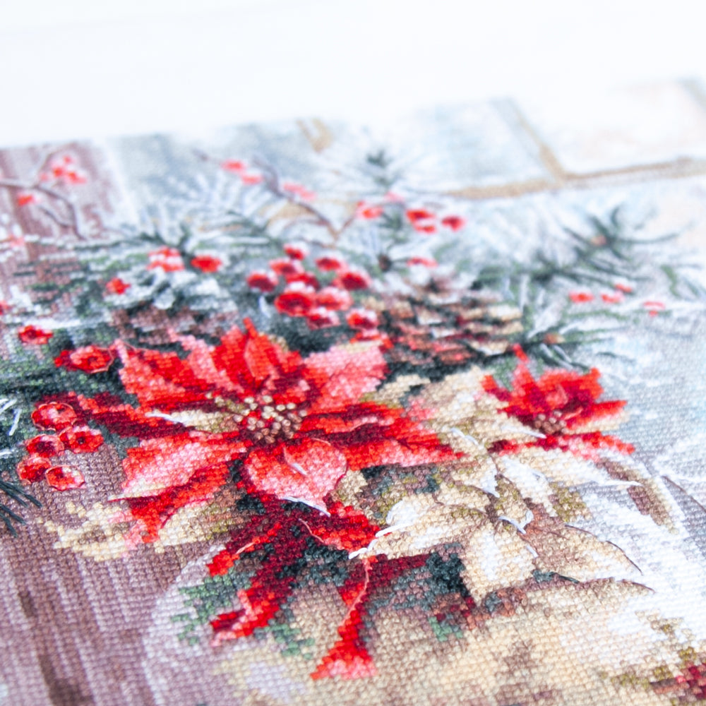 A Candle Was Burning Counted Cross Stitch Kit by Magic Needle 70-50