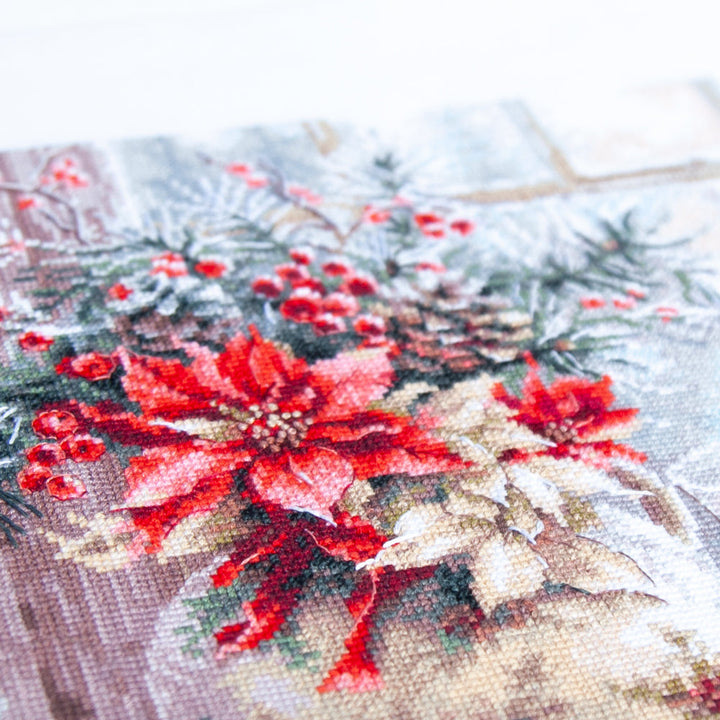 A Candle Was Burning Counted Cross Stitch Kit by Magic Needle 70-50