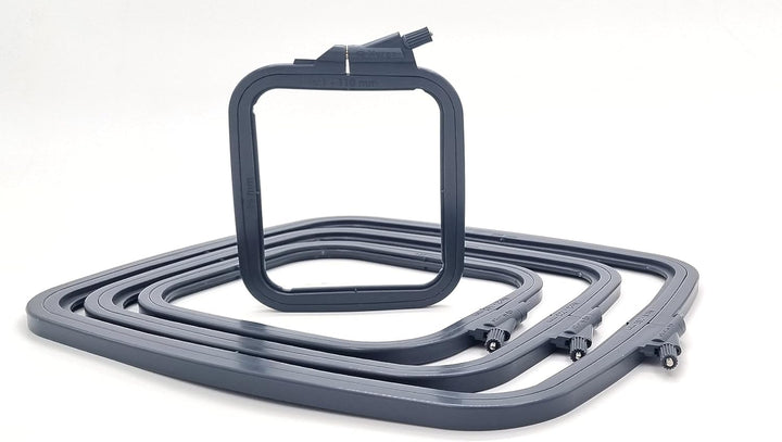 Plastic Square Hoop by Nurge 170-13 Anthracite