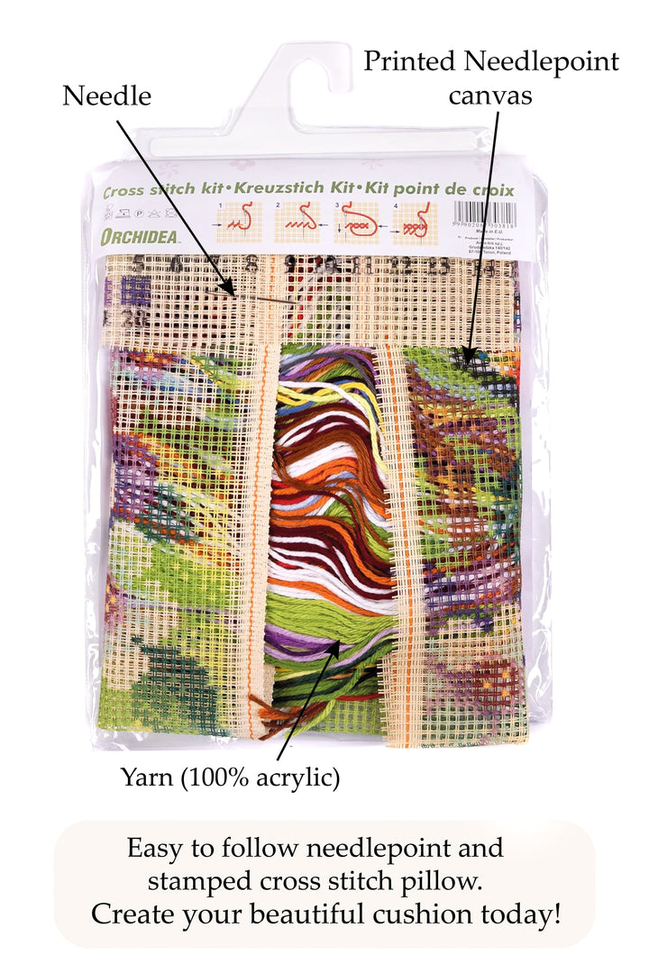 Latch-hook kit on canvas Pony 4126