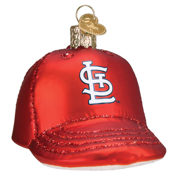 Cardinals Baseball Cap Ornament