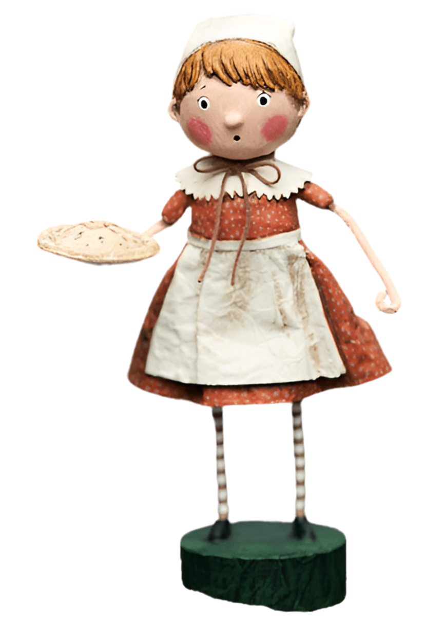 Patience Pilgrim Fall Figurine by Lori Mitchell