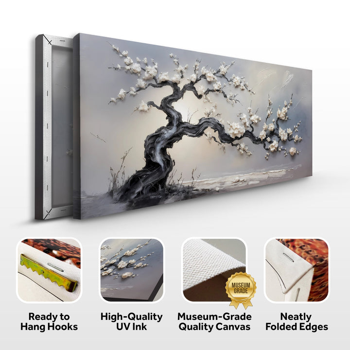 White Blossom Wall Art