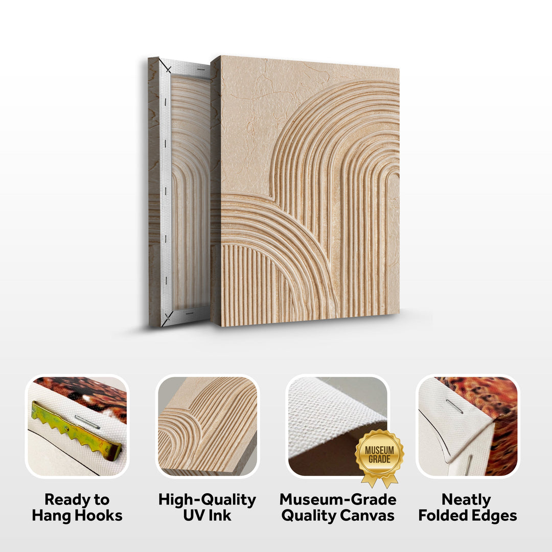 Abstract Minimalist Impasto Wall Art