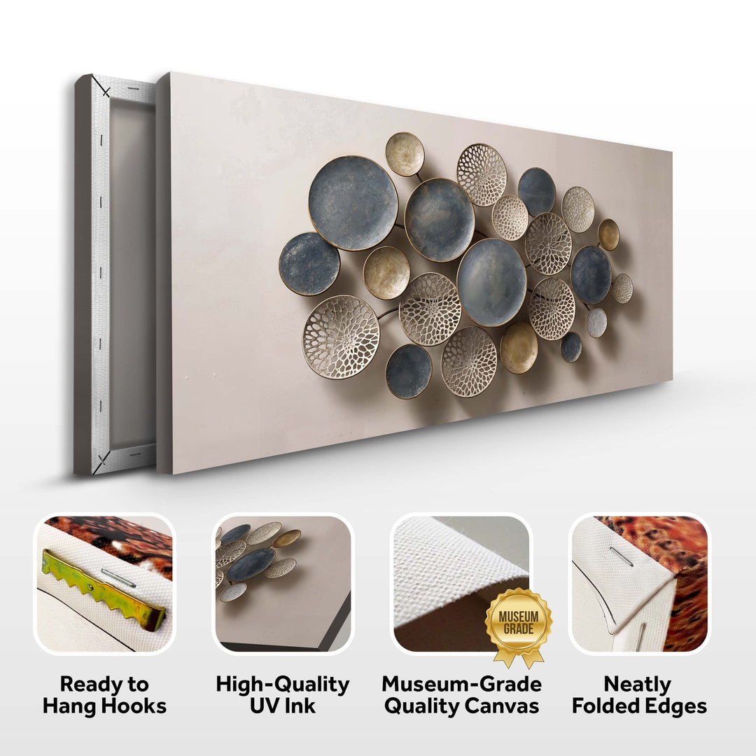 Lotus Leaf Abstract Wall Art IV