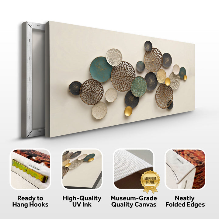 Lotus Leaf Abstract Wall Art II