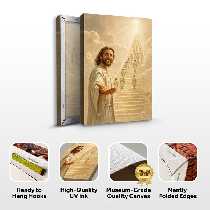 Stairway To Heaven Faith Wall Art