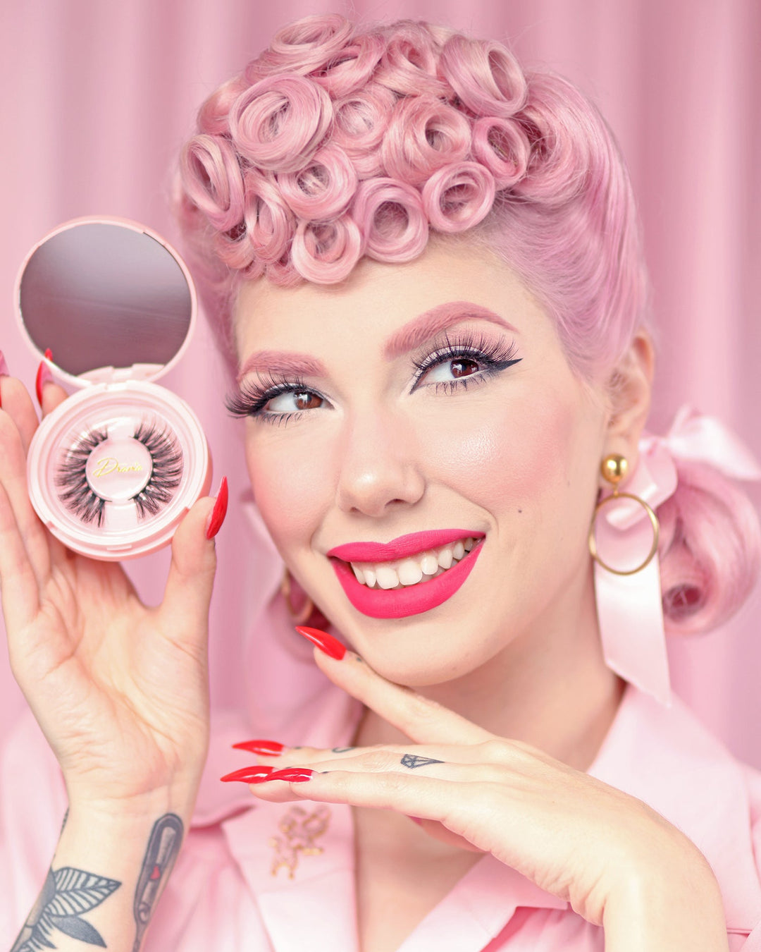 D Poodle Collection- Lashes in Compact