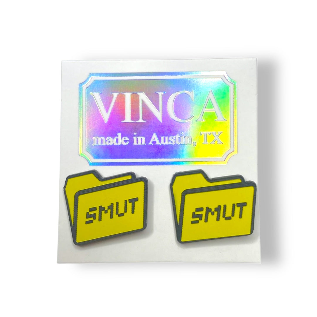 Definitely Not A Folder Full of Smut Earrings