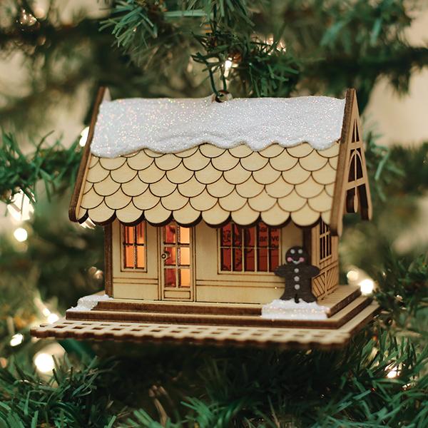 All  Aboard Train Depot Ornament
