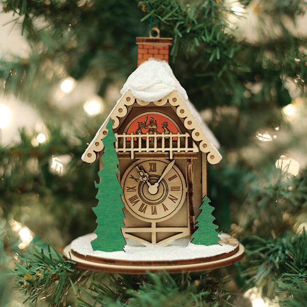 Alpine Time Clock Shoppe Ornament