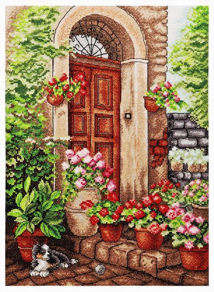 Summer flowers Counted cross stitch kit 1264A