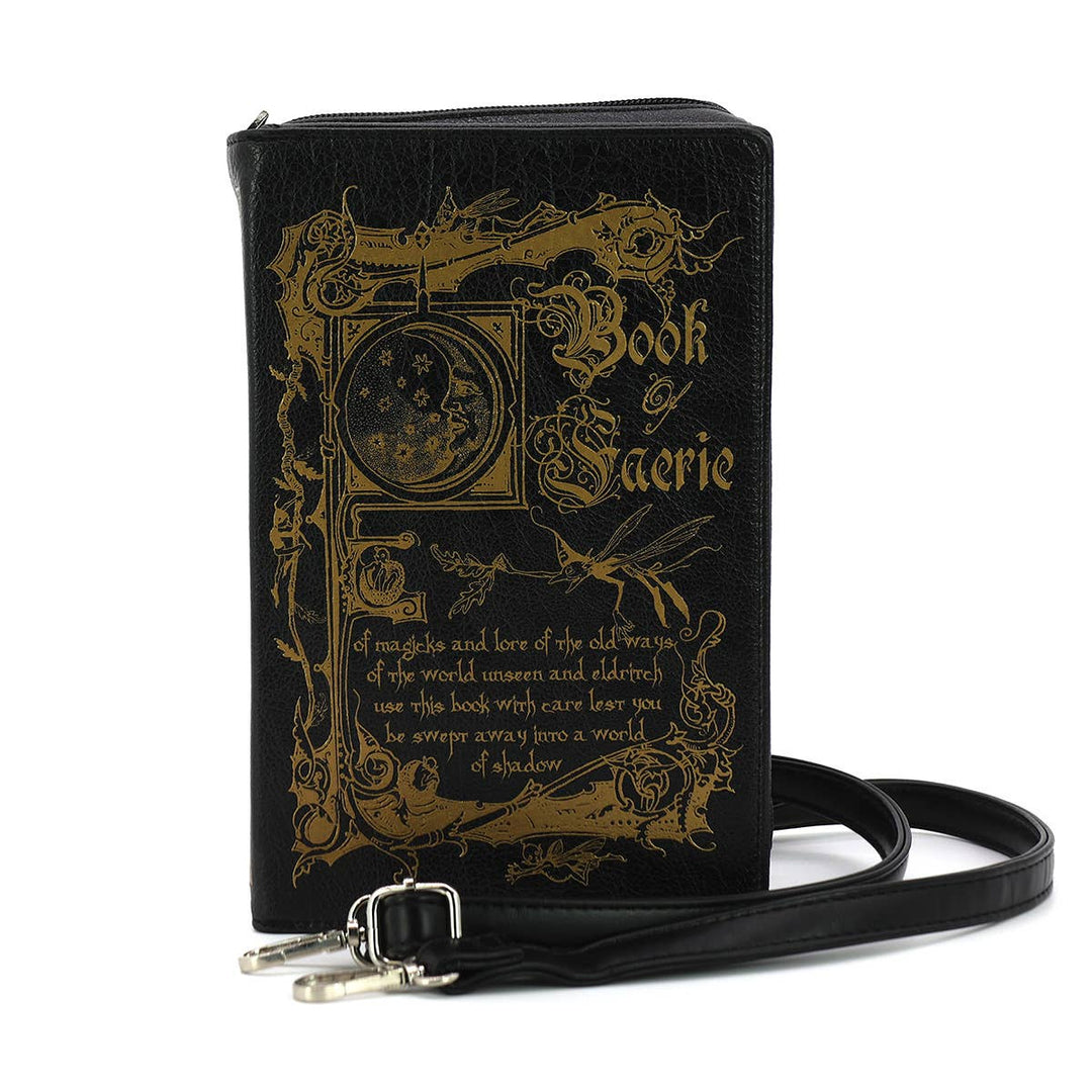 Book of Fairies Clutch Book Handbag