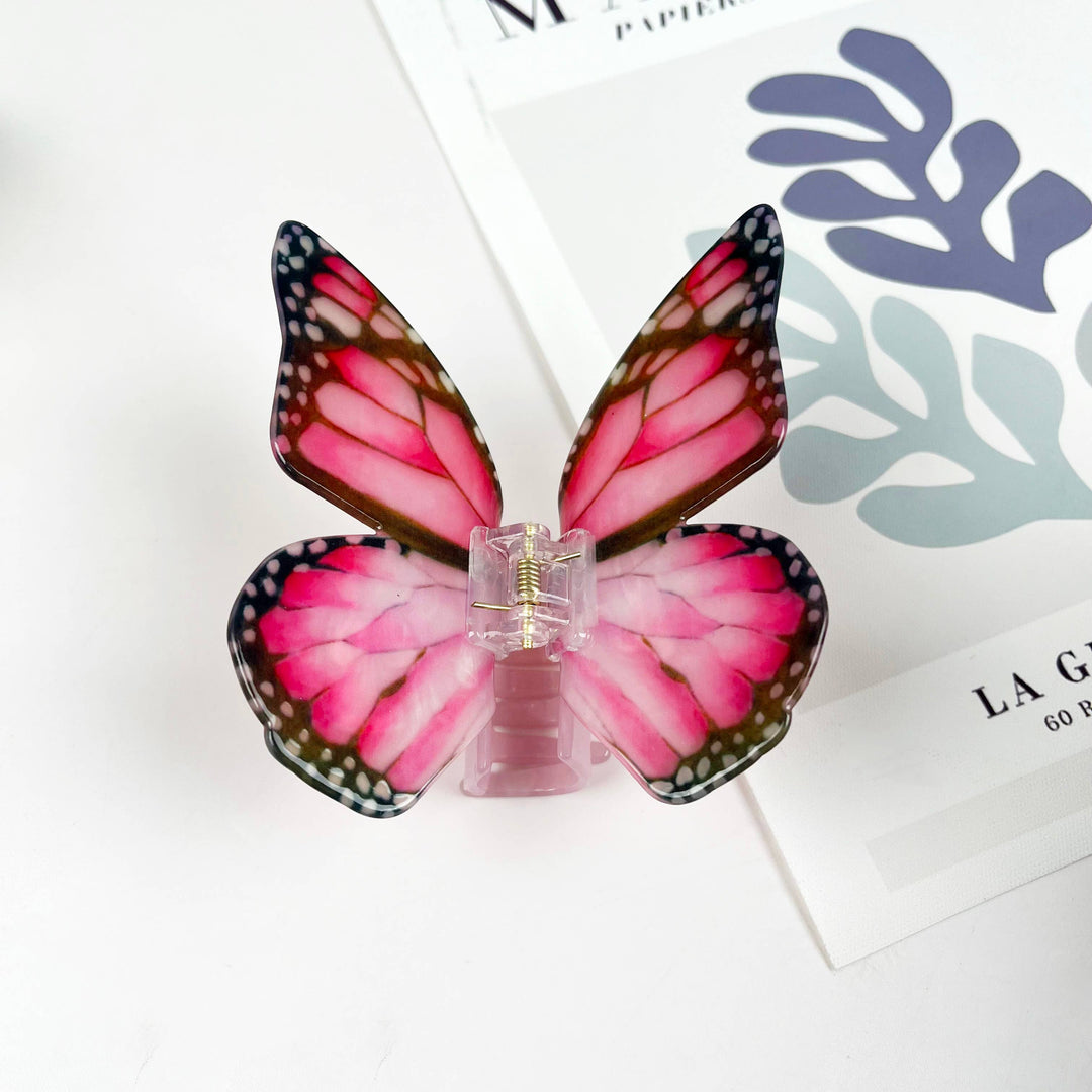 Acetate Large Butterfly Hair Claw Clip