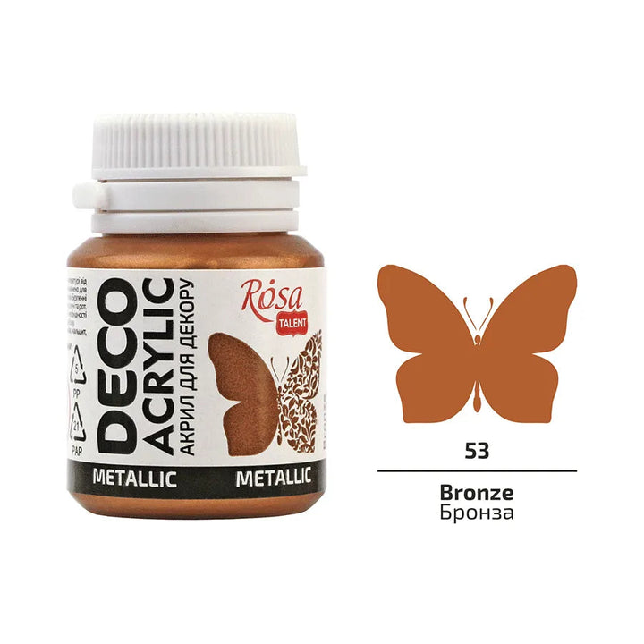 Rosa Talent Acrylic for Decor. 53 Bronze. Metallic. 0.68 oz.
