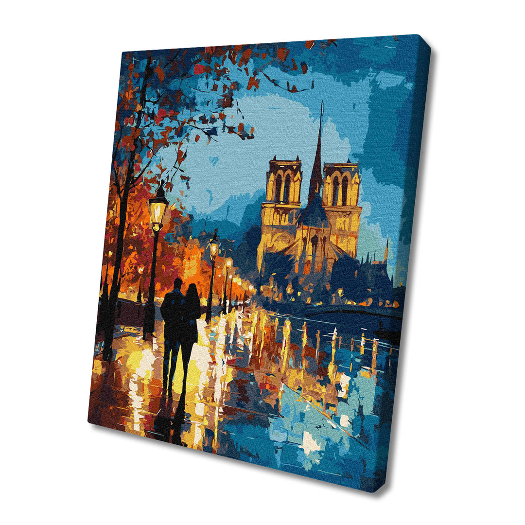 Painting by Numbers kit  A walk at night KHO8480