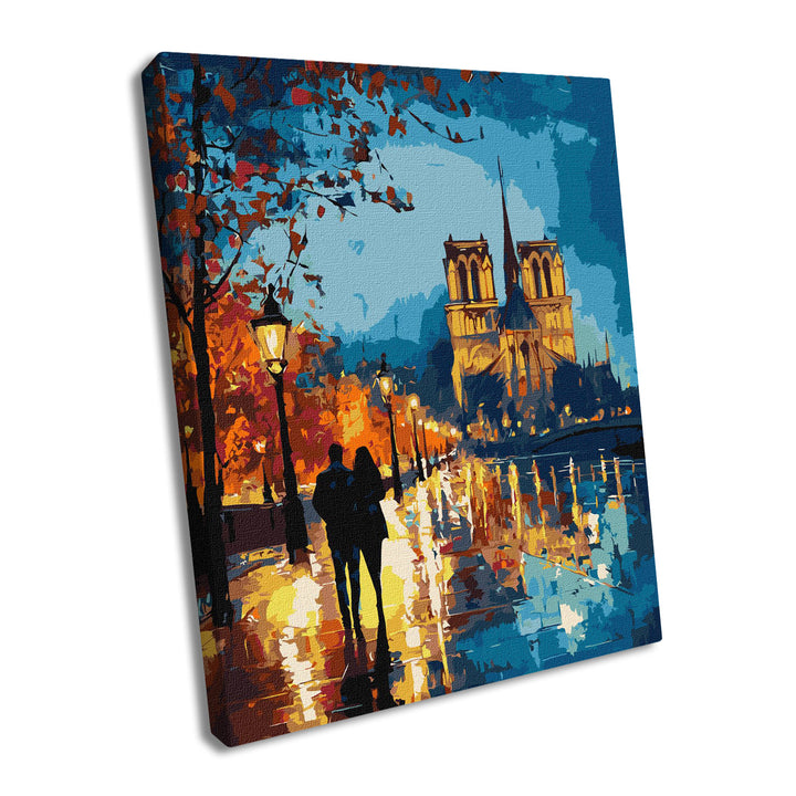 Painting by Numbers kit  A walk at night KHO8480