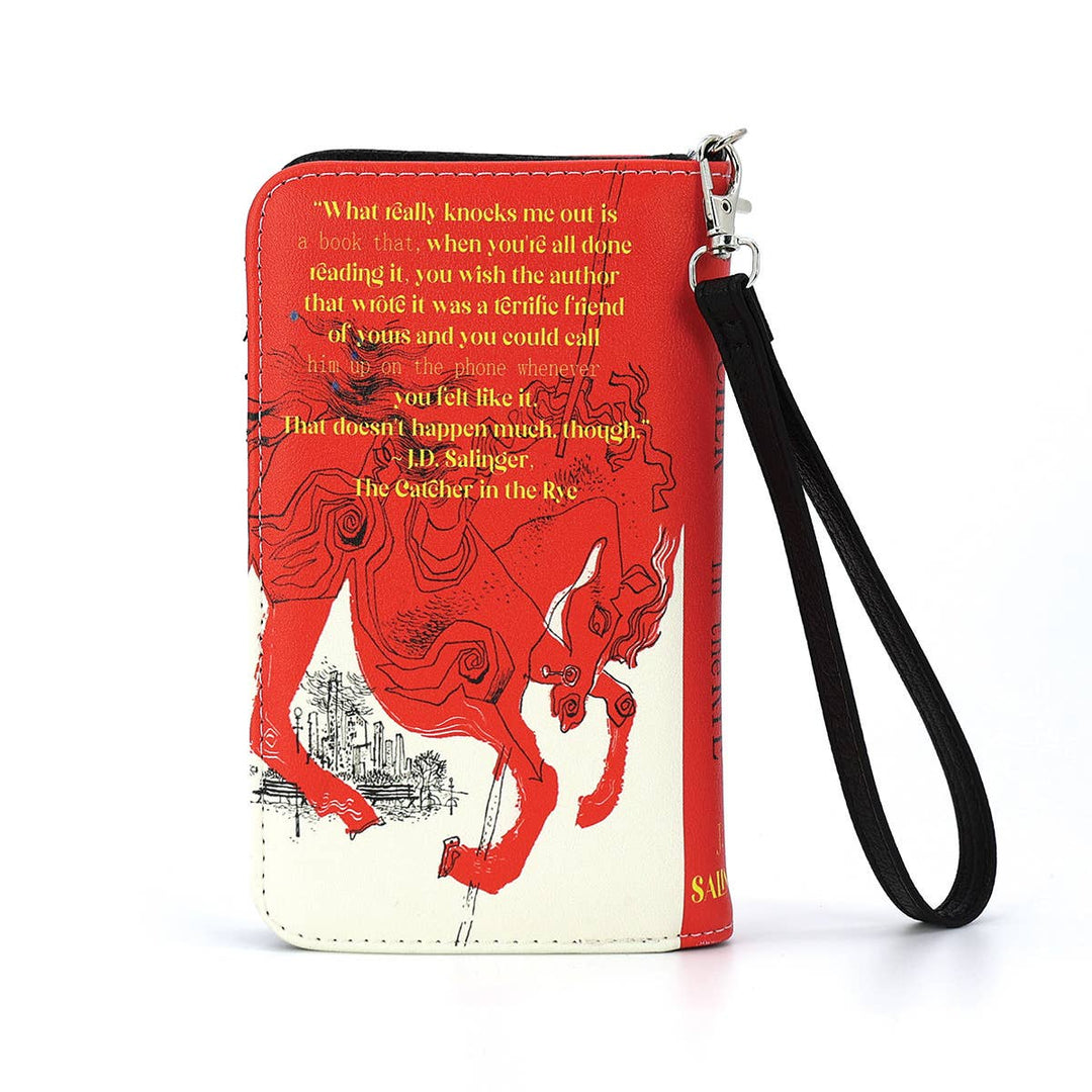 The Catcher in the Rye Book Wallet Wristlet