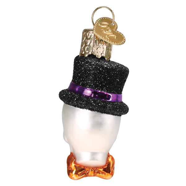 Mini Top Hat Skeleton Ornament