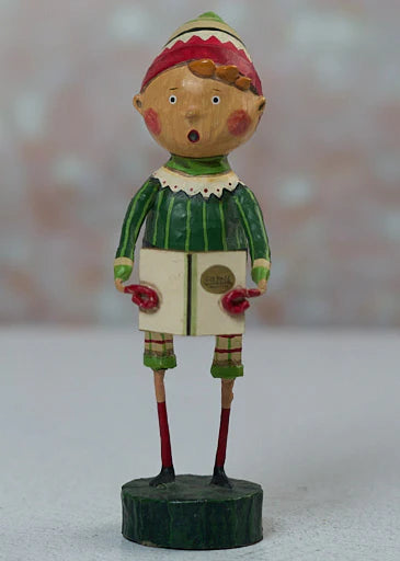 Henry Christmas Caroler Figurine by Lori Mitchell