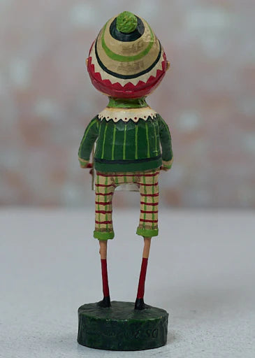 Henry Christmas Caroler Figurine by Lori Mitchell