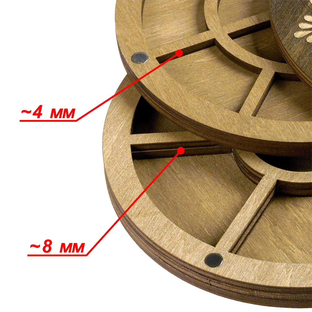 Multilayer bead organizer FLZB-076