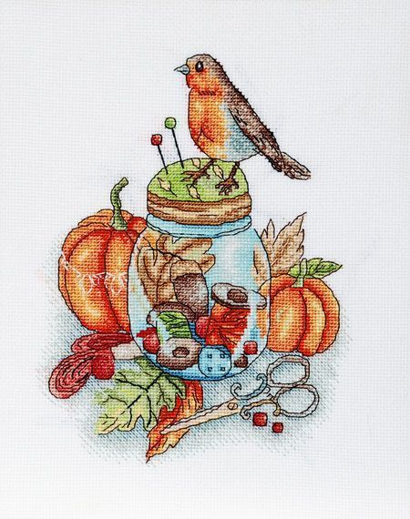 Needlework - Autumn  Counted cross stitch kit 1265A