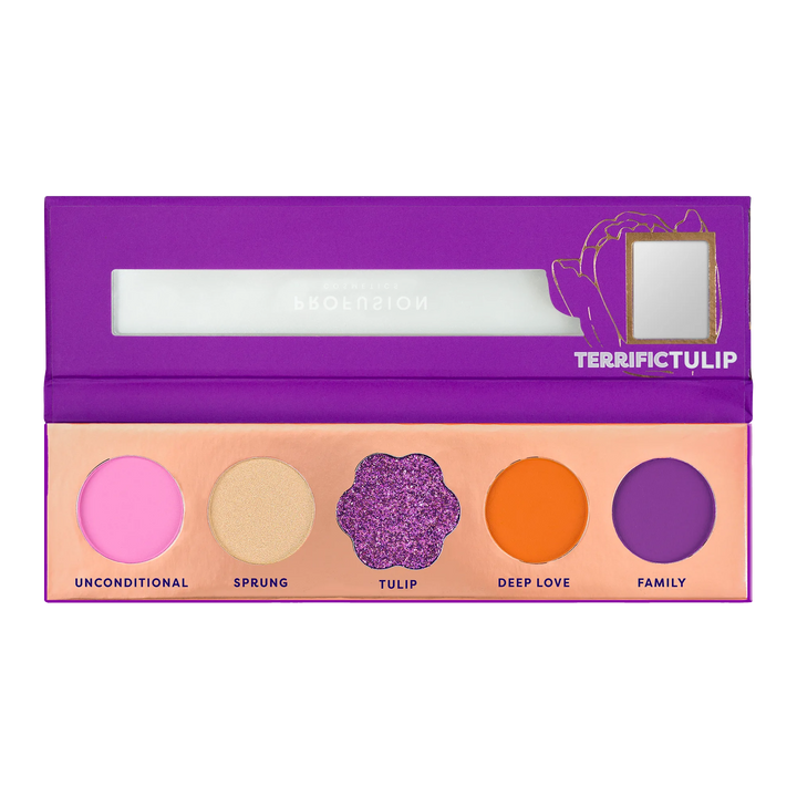 Blooming Hues 5 shade palette