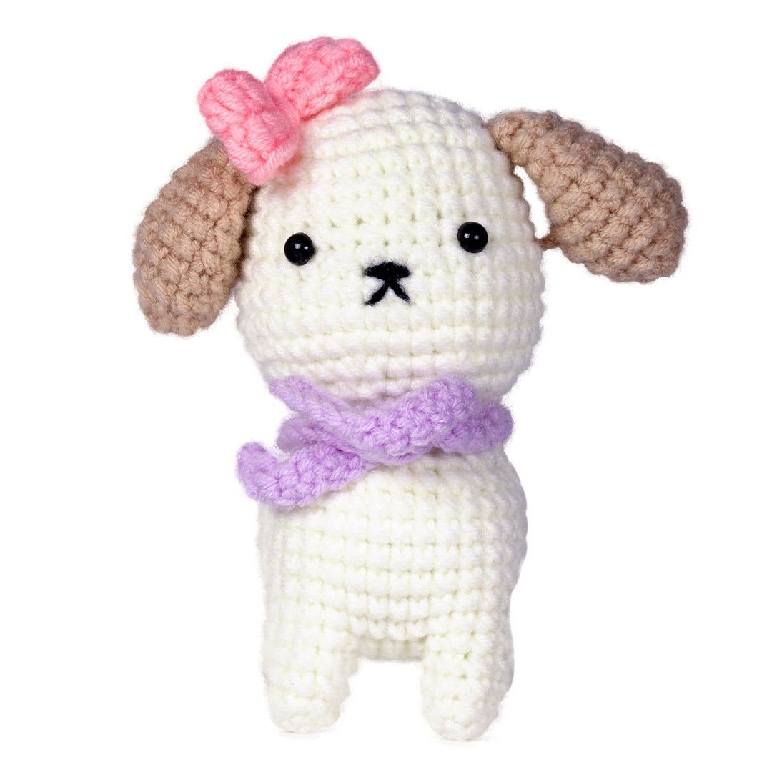 Puppy Amigurumi DIY Crochet Kit Wizardi F07N8-M52