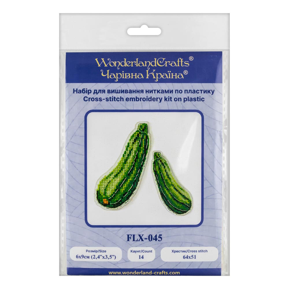 Cross-stitch kits on a plastic base FLX-045