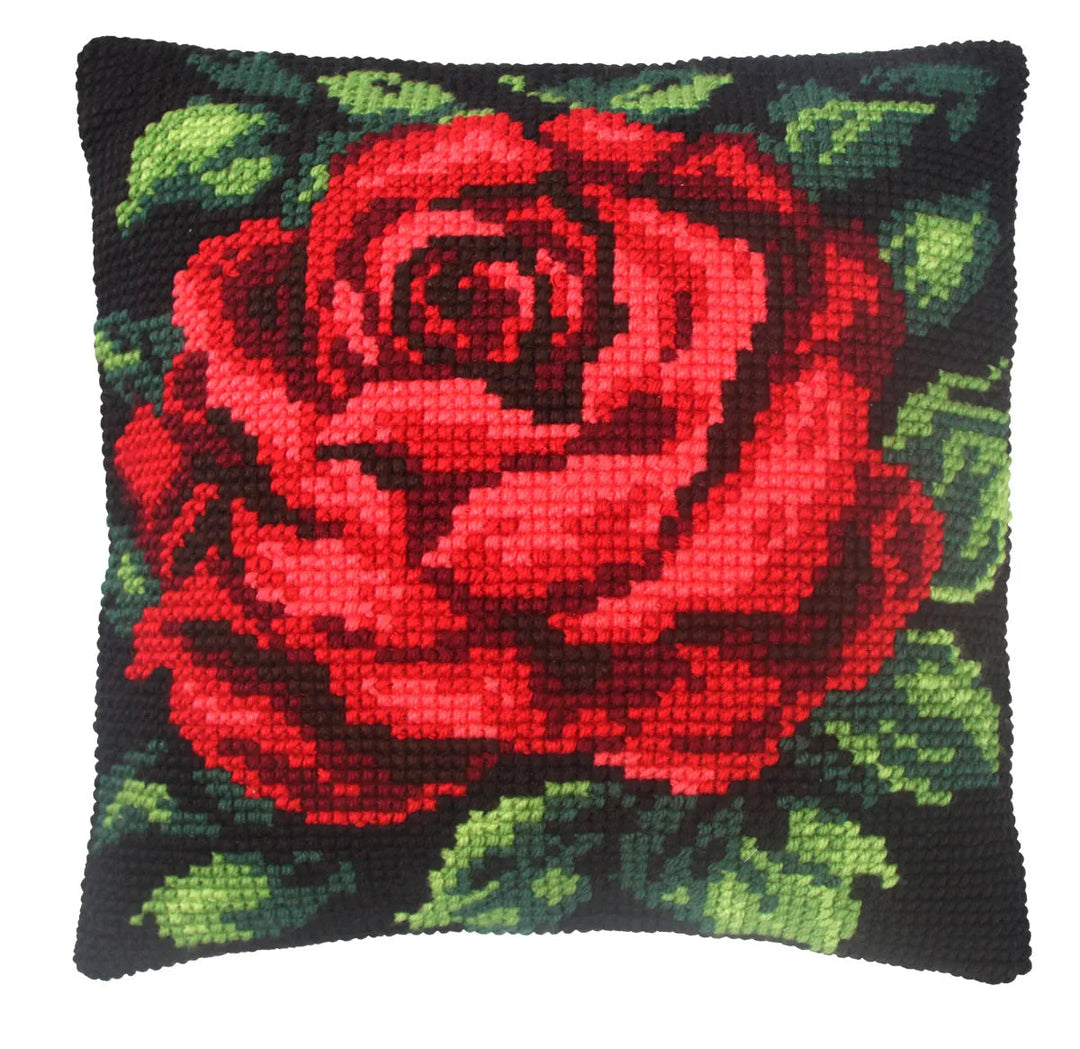 Cushion cross stitch kit  Rose 99088