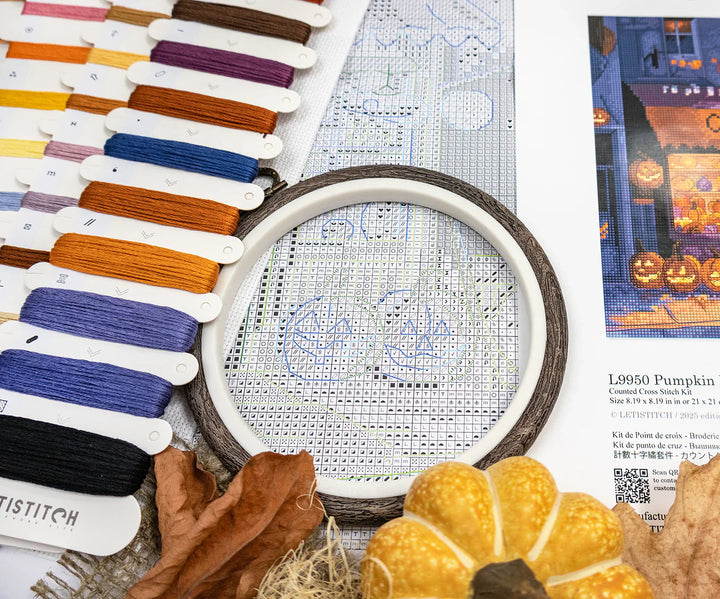Pumpkin Lane L9950 Counted Cross Stitch Kit